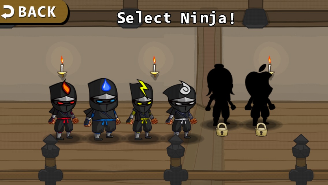 androidアプリ Ninjas~奪われた巻物~攻略スクリーンショット2