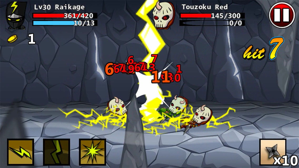 androidアプリ Ninjas~奪われた巻物~攻略スクリーンショット7
