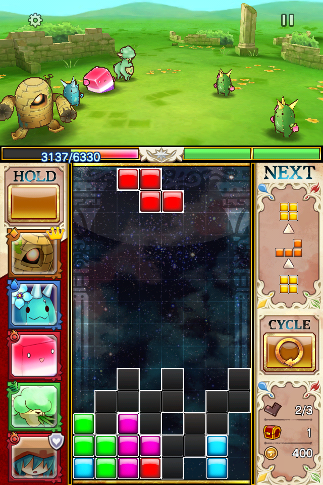 androidアプリ テトリス®モンスター攻略スクリーンショット1