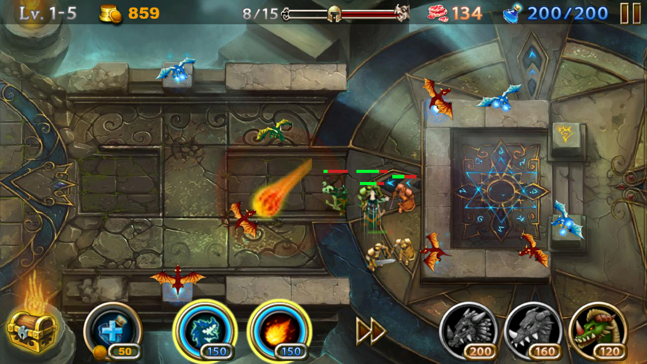 androidアプリ レアーディフェンス: シュライン攻略スクリーンショット3