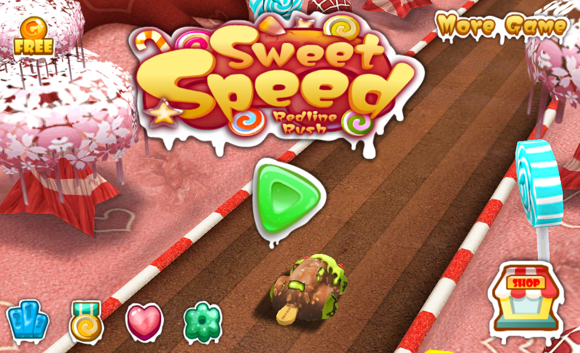 androidアプリ Sweet Speed : Redline Rush攻略スクリーンショット1
