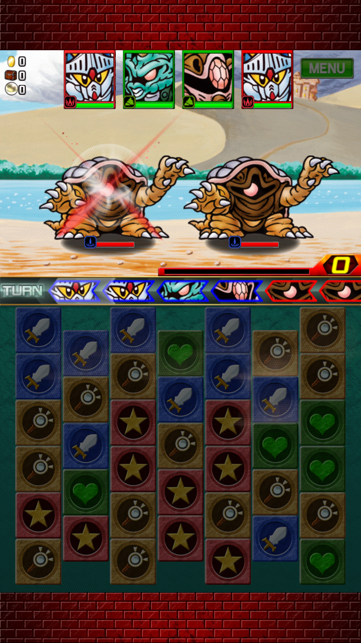 androidアプリ ナイトガンダムパズルヒーローズ攻略スクリーンショット3