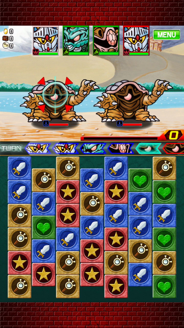 ナイトガンダムパズルヒーローズ androidアプリスクリーンショット1