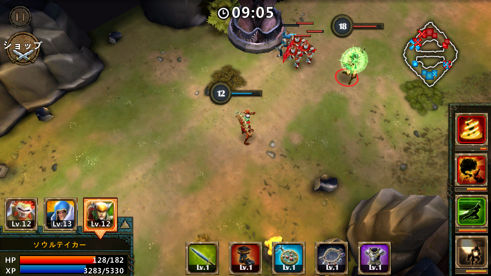 androidアプリ 伝説の英雄 (Legendary Heroes)攻略スクリーンショット5