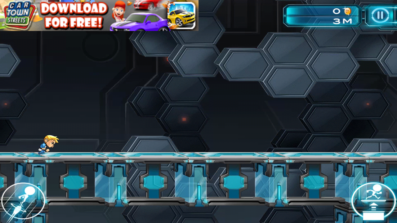androidアプリ Gravity Guy 2攻略スクリーンショット1