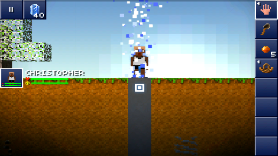 androidアプリ The Blockheads攻略スクリーンショット2