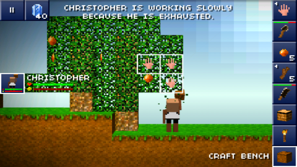 The Blockheads androidアプリスクリーンショット1