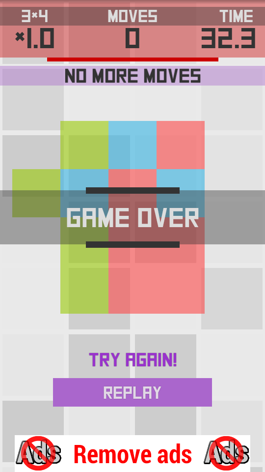 Squared: Sliding Blocks Puzzle androidアプリスクリーンショット3