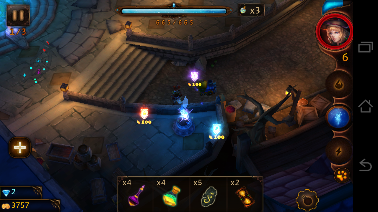 androidアプリ Element Defender 3D攻略スクリーンショット4