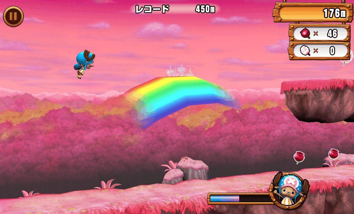 ONE PIECE RUNNING Chopper androidアプリスクリーンショット2