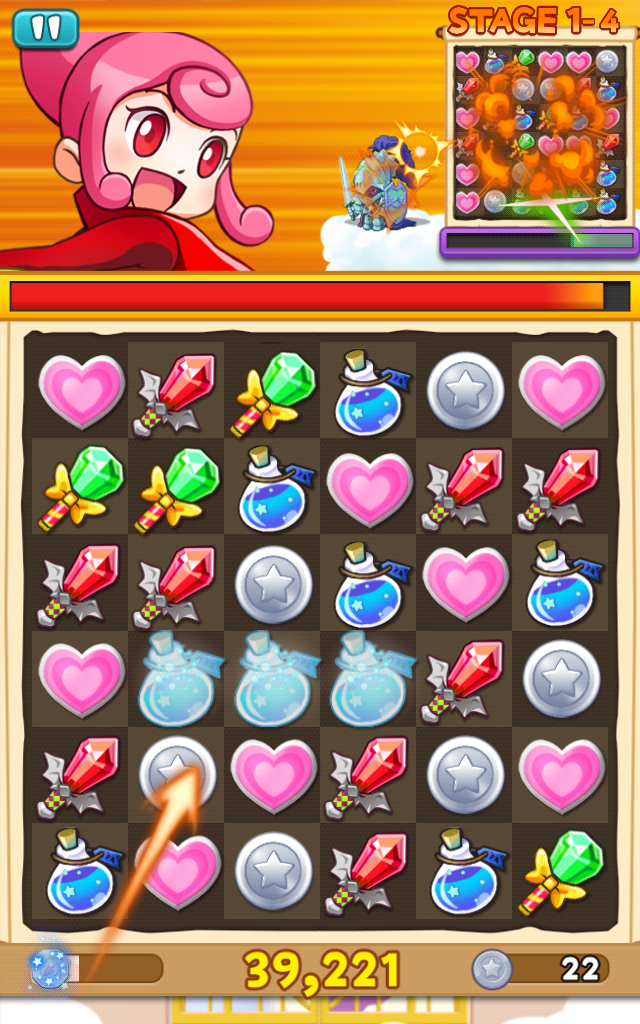 androidアプリ 対戦!パズル&マジック攻略スクリーンショット2