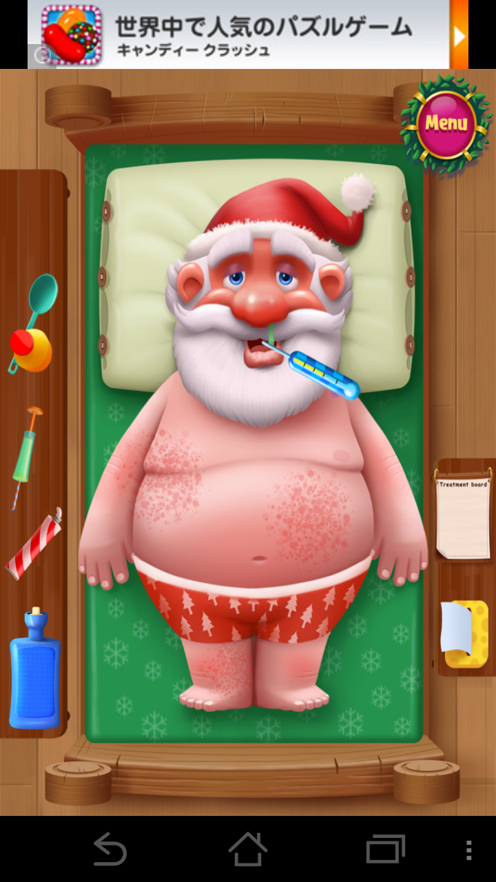 androidアプリ Santa Rescue Saga攻略スクリーンショット2