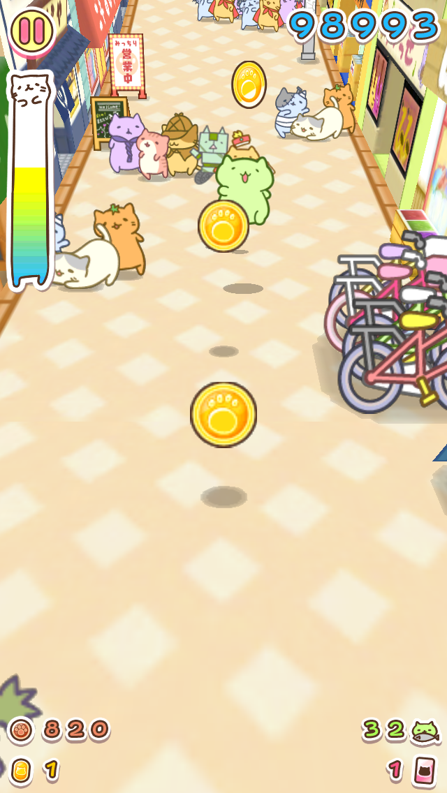 みっちりねこ だっしゅ！ androidアプリスクリーンショット3
