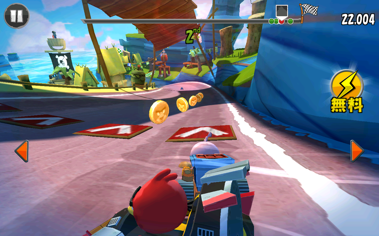 androidアプリ Angry Birds Go!攻略スクリーンショット3