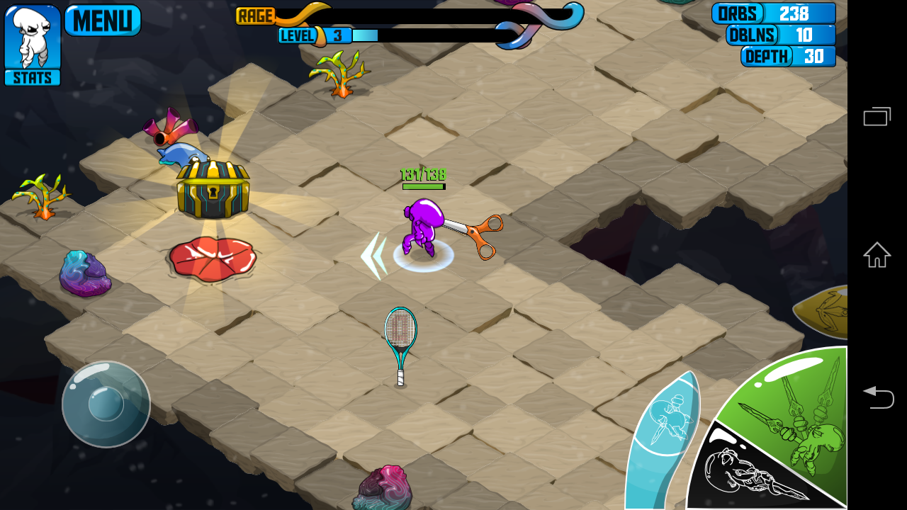 androidアプリ Quadropus Rampage攻略スクリーンショット5