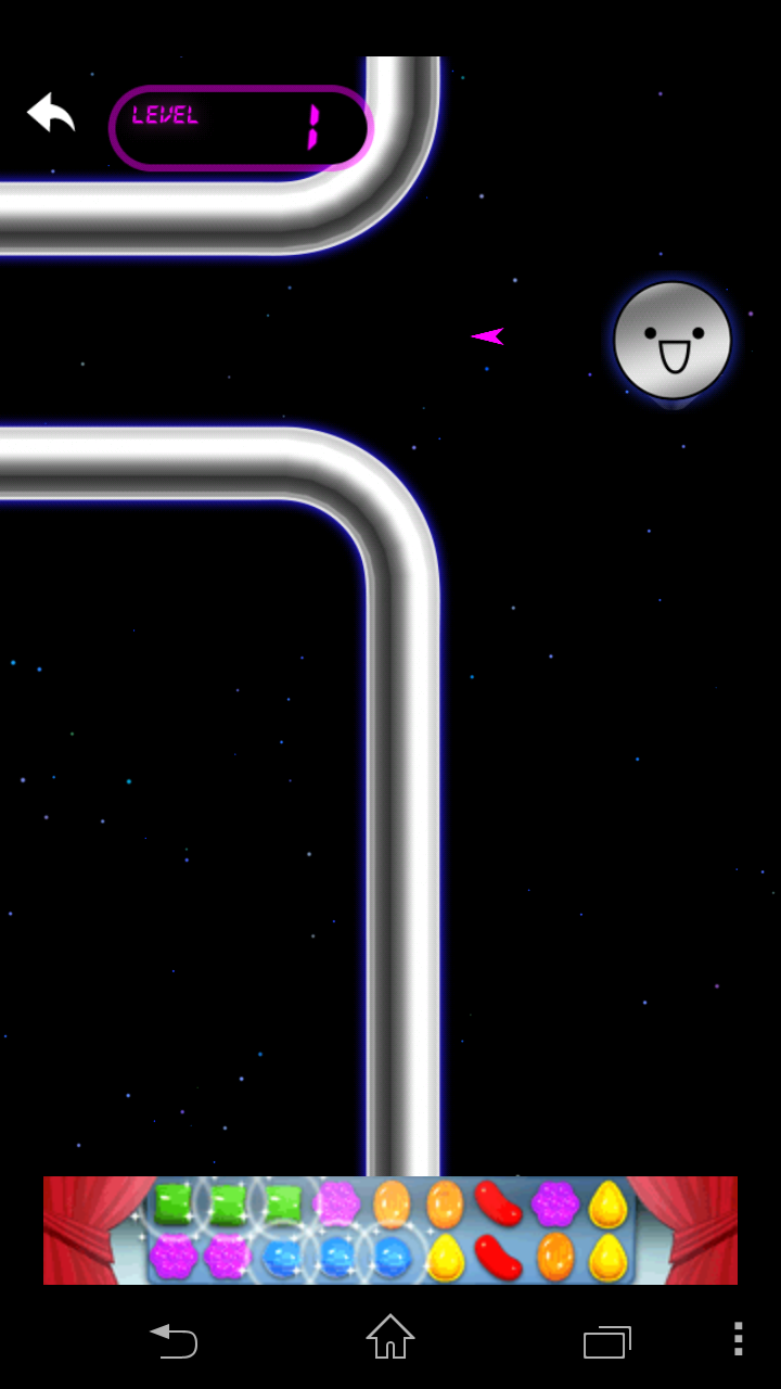 androidアプリ イライラ棒攻略スクリーンショット1