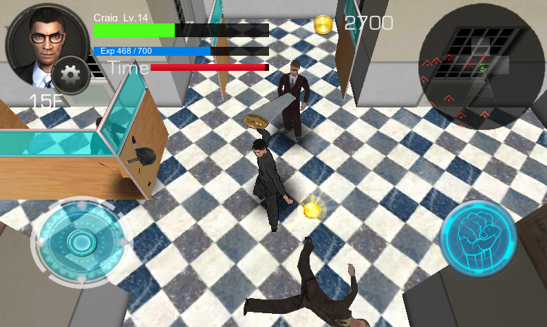 androidアプリ サラリーマンの逆襲 3D攻略スクリーンショット4