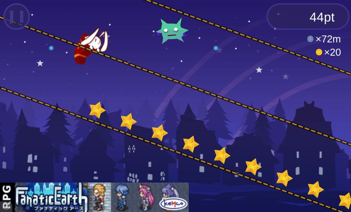 うさあざロープ androidアプリスクリーンショット1