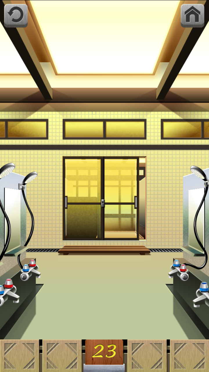 androidアプリ 脱出ゲーム “100 銭湯”攻略スクリーンショット5