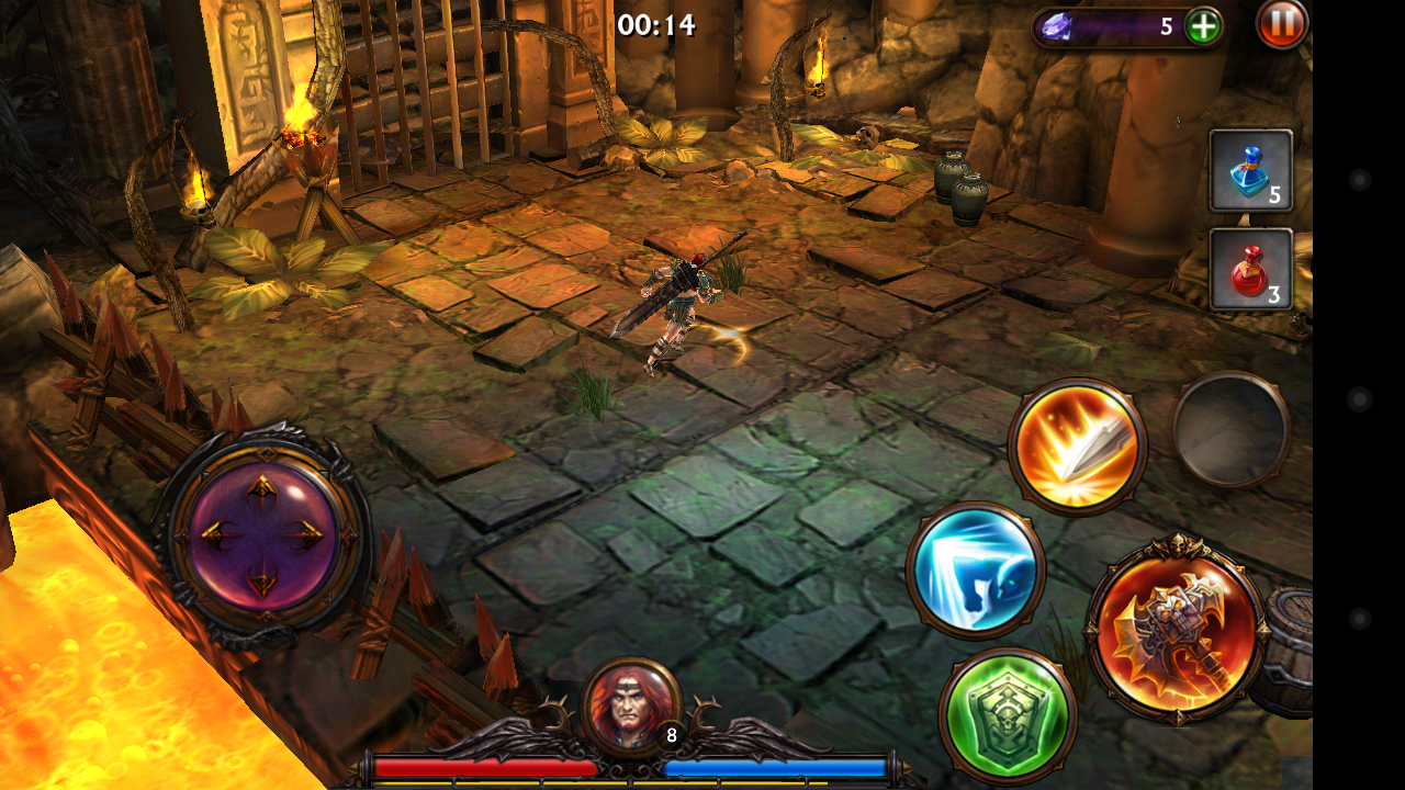 androidアプリ エターニティーウォーリアー3攻略スクリーンショット3