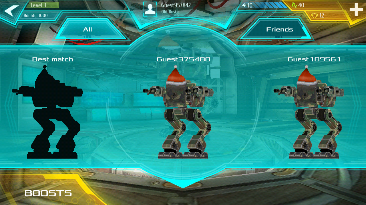 androidアプリ Mechs Warfare攻略スクリーンショット3