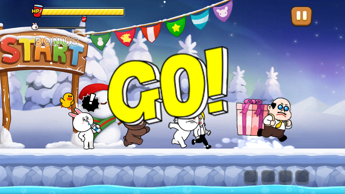 LINE Party Run androidアプリスクリーンショット1