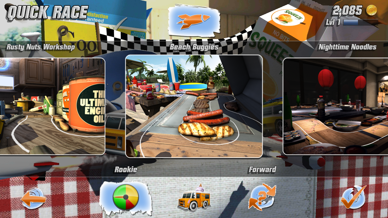 androidアプリ Table Top Racing攻略スクリーンショット5