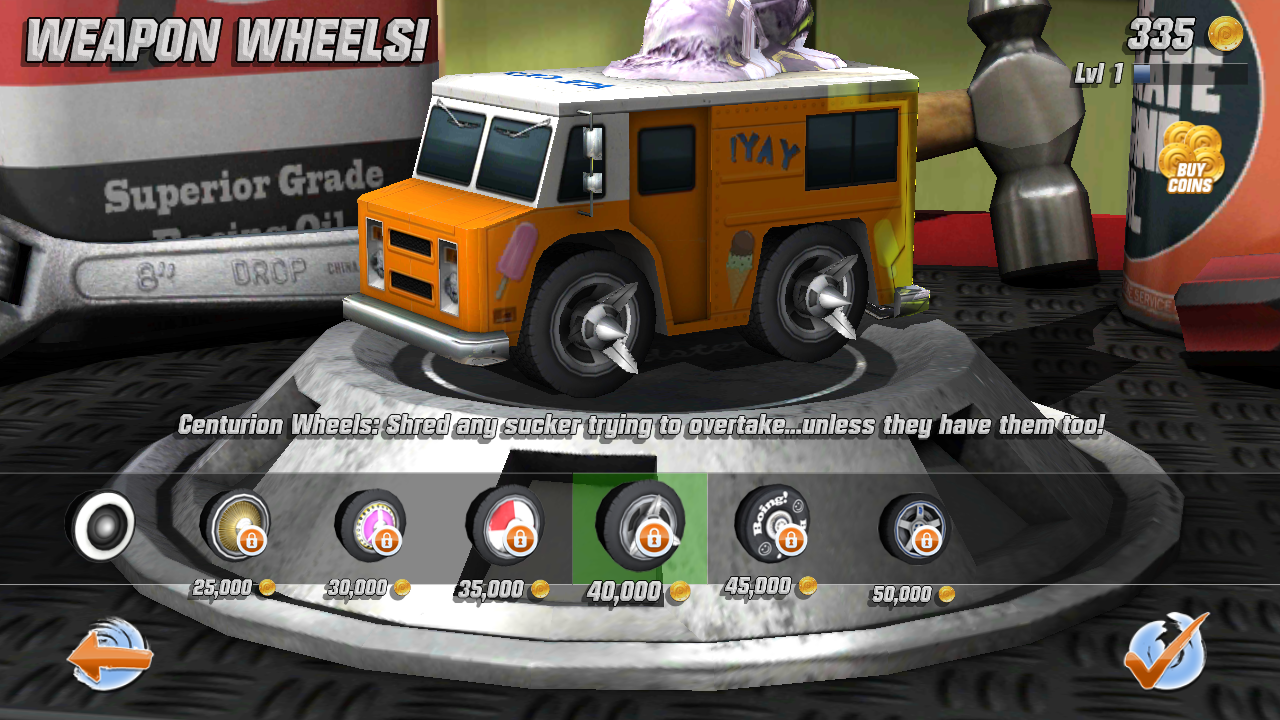 androidアプリ Table Top Racing攻略スクリーンショット6