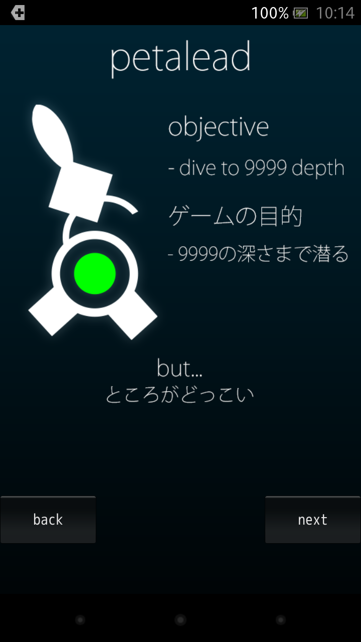 androidアプリ ペタリー攻略スクリーンショット1