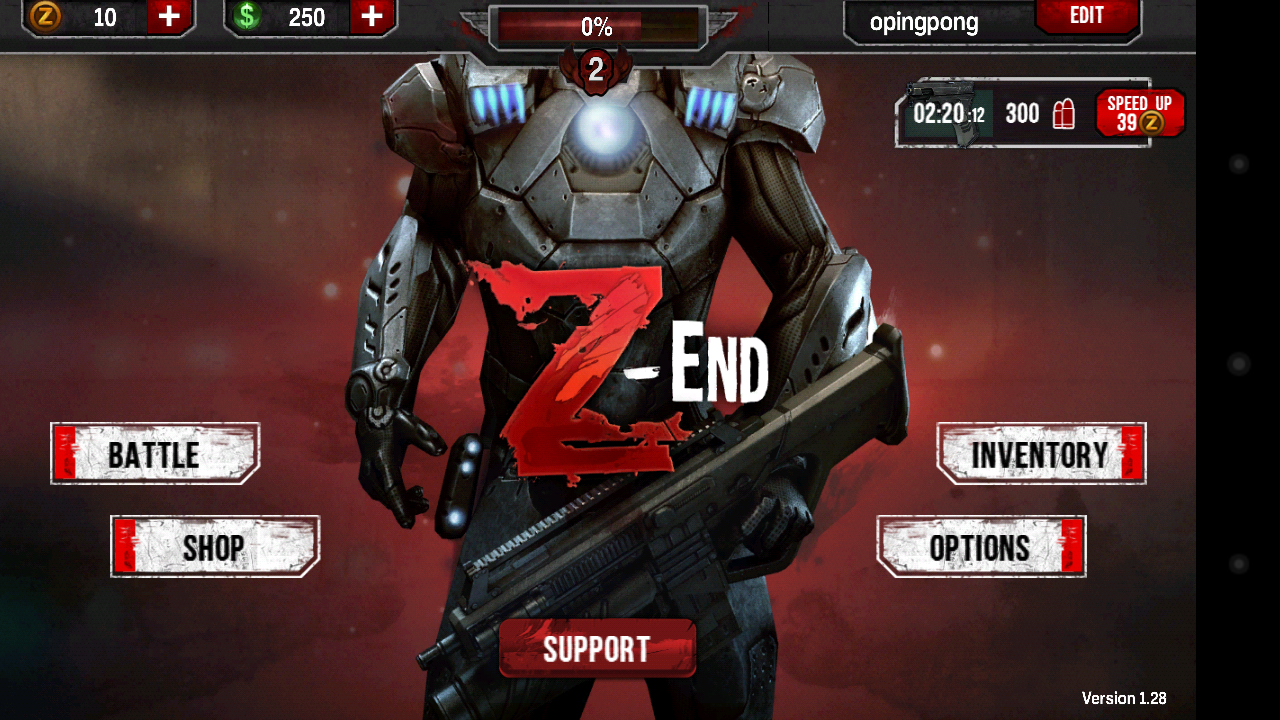androidアプリ Z End: World War攻略スクリーンショット1