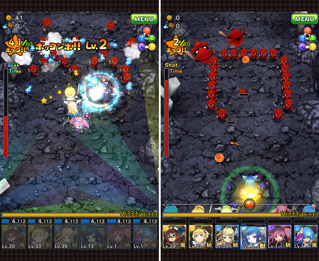 フルボッコヒーローズ androidアプリスクリーンショット2