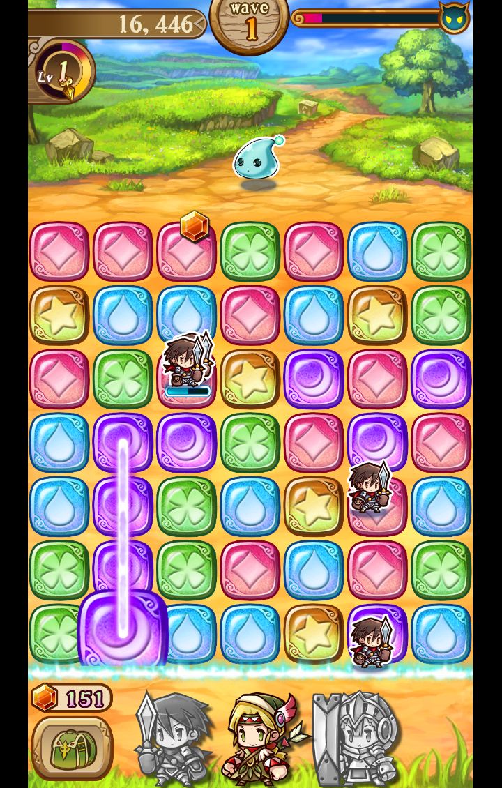 androidアプリ パズパズファンタジー攻略スクリーンショット1