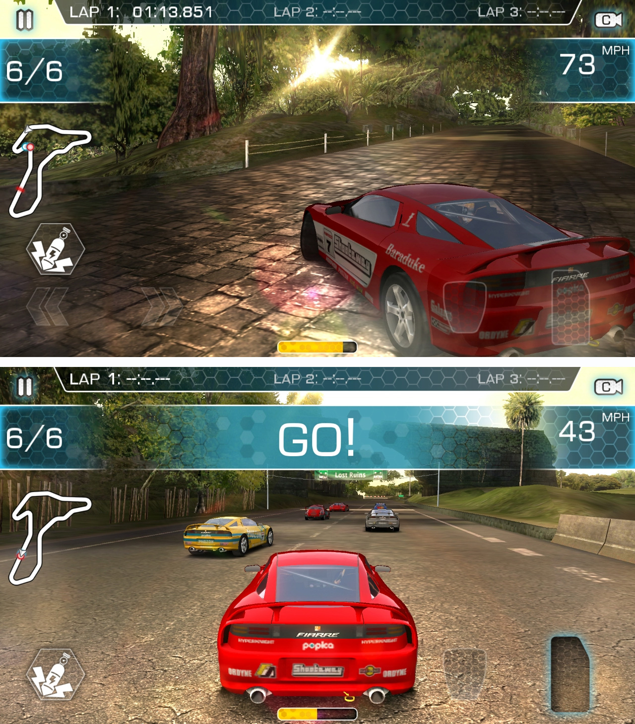 リッジレーサー スリップストリーム（Ridge Racer Slipstream） androidアプリスクリーンショット1