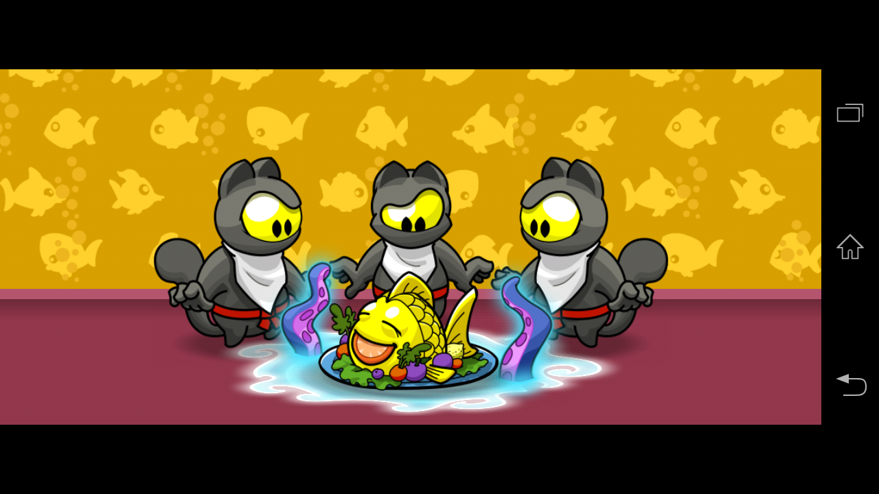 androidアプリ Ninja Hero Cats攻略スクリーンショット1