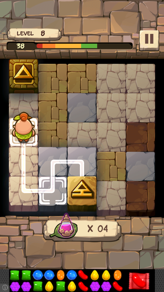 androidアプリ Caveboy Escape攻略スクリーンショット2