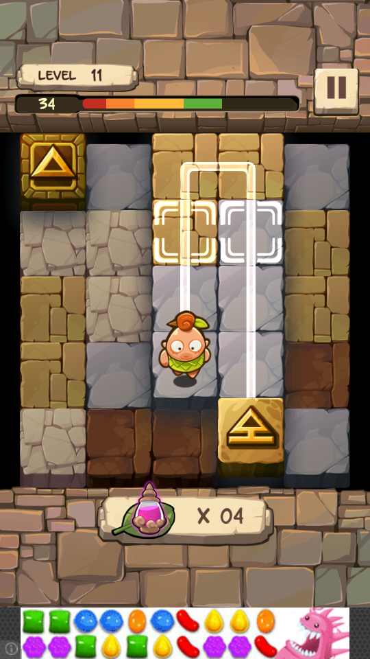 androidアプリ Caveboy Escape攻略スクリーンショット3