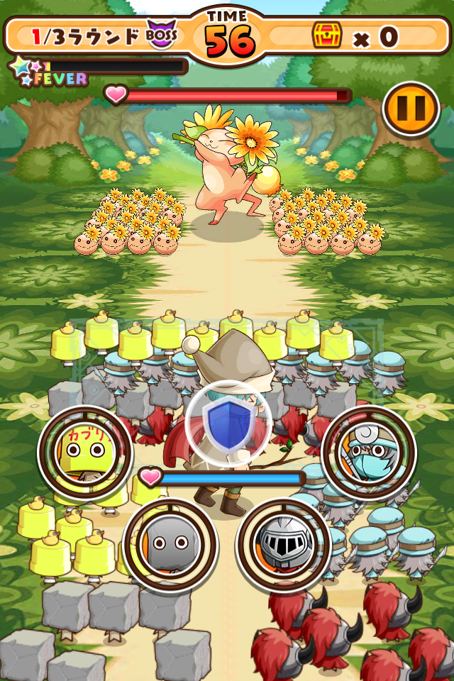[ぶん投げRPG] かぶりん！ androidアプリスクリーンショット3