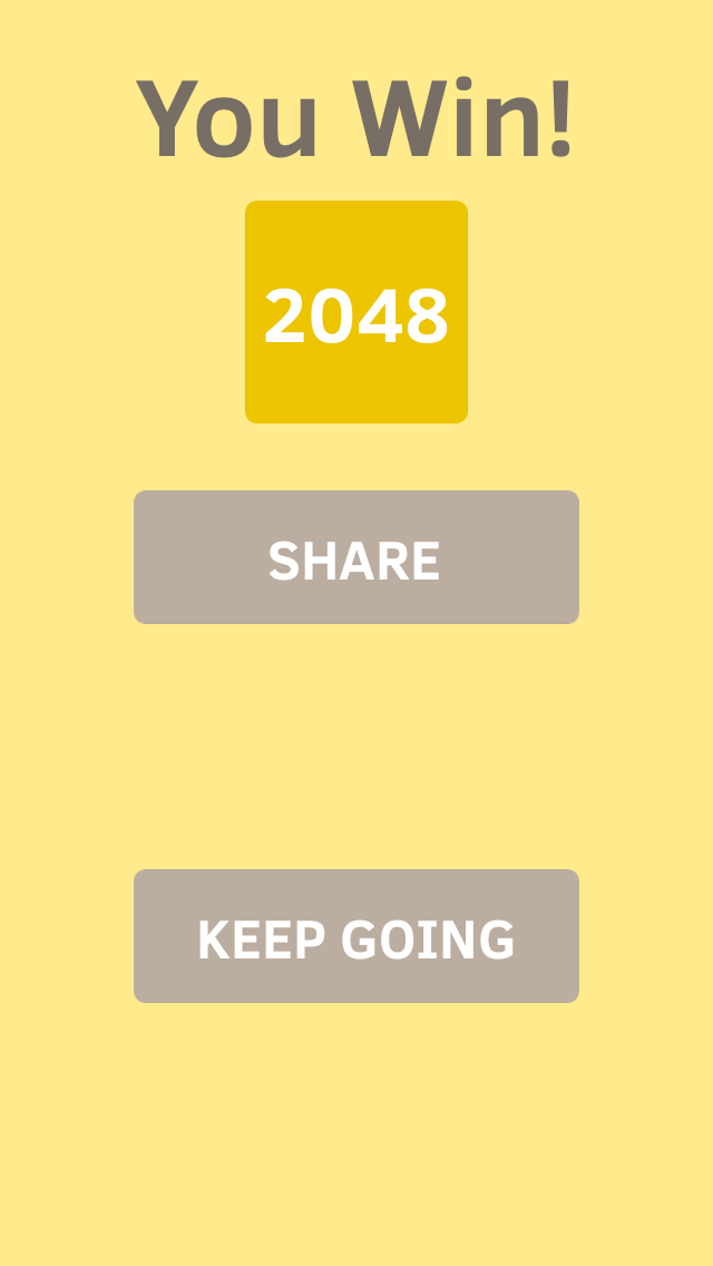 androidアプリ 2048攻略スクリーンショット5