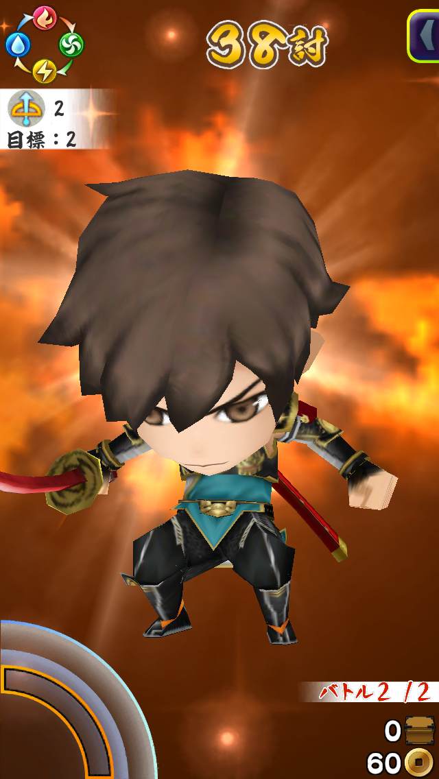 androidアプリ 戦国無双シュート攻略スクリーンショット6