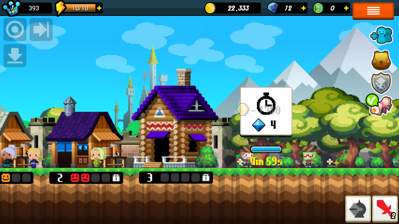 androidアプリ ポケットキングダム攻略スクリーンショット2