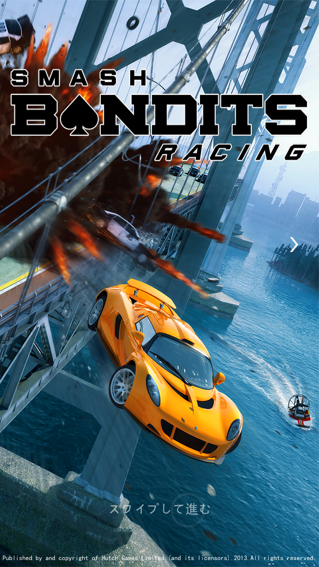 androidアプリ Smash Bandits Racing攻略スクリーンショット2
