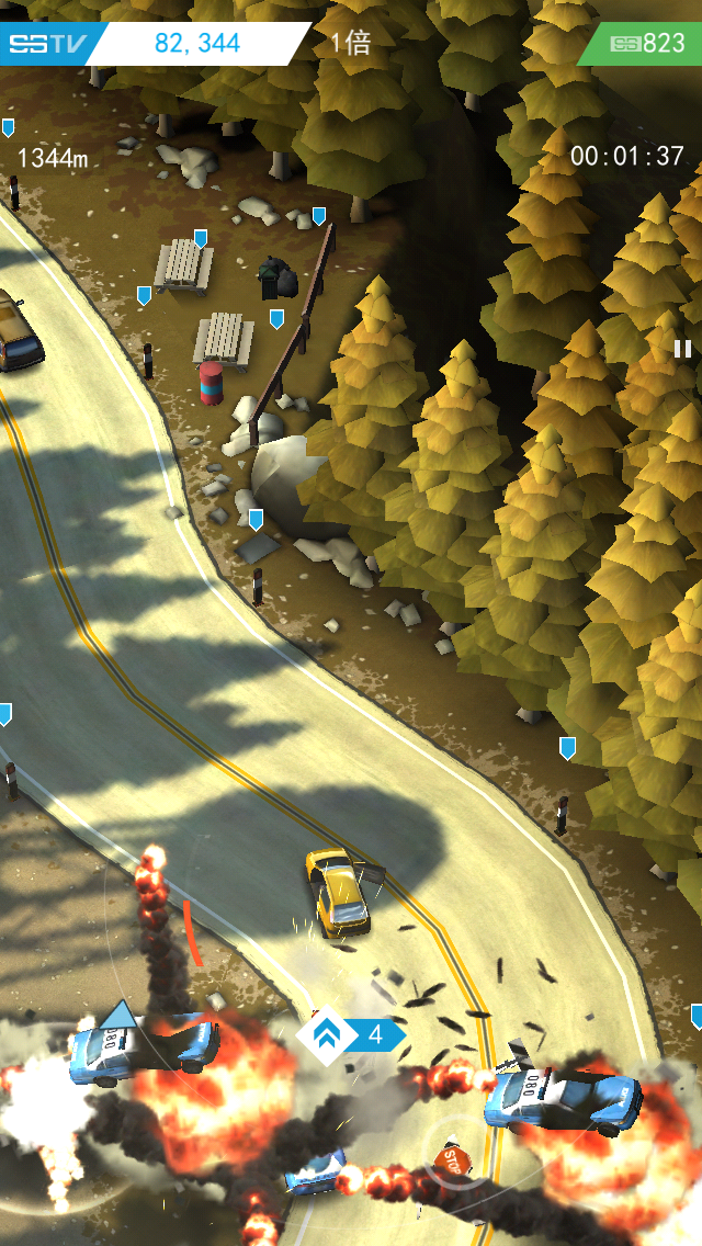 Smash Bandits Racing androidアプリスクリーンショット1