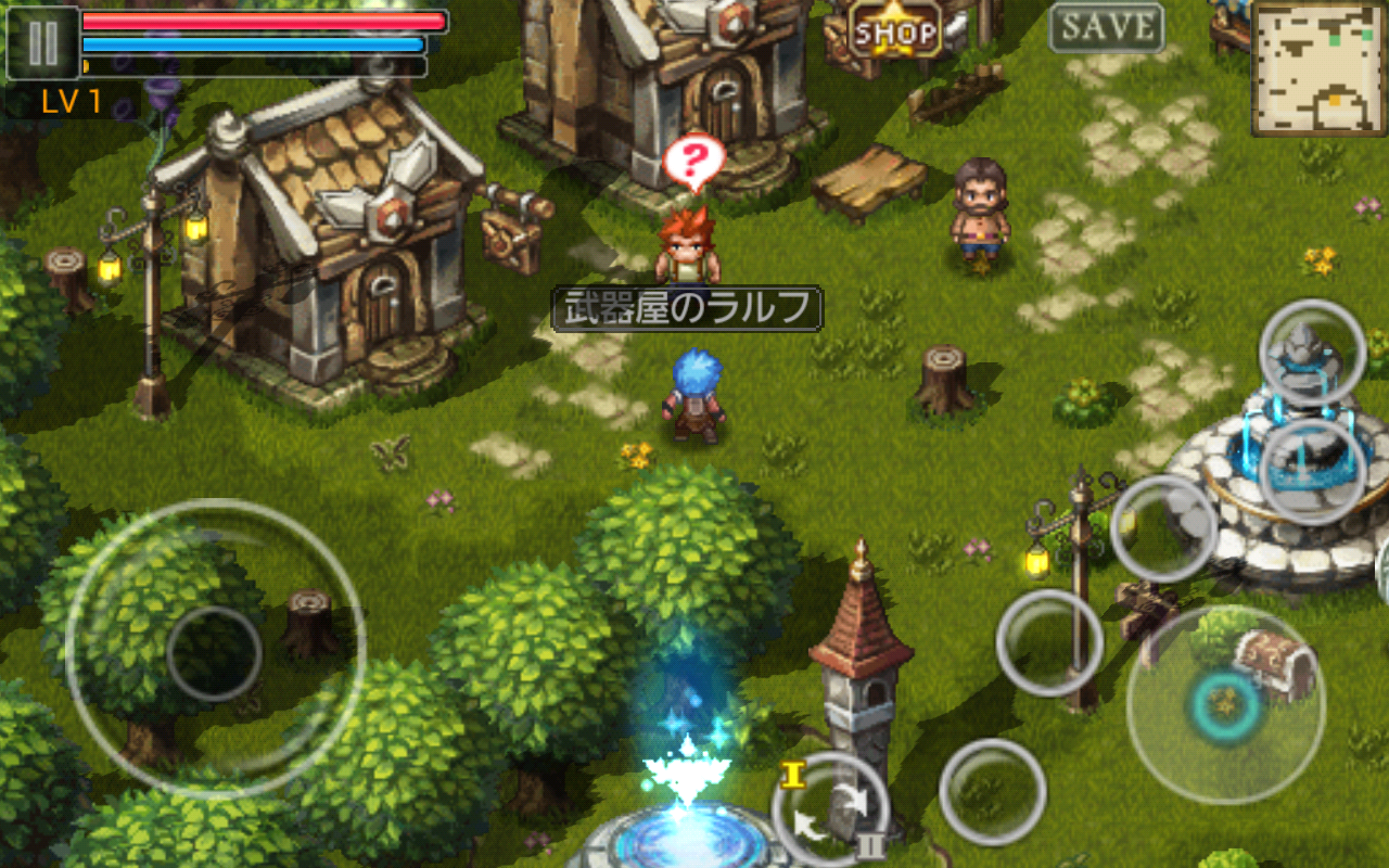 androidアプリ オーラム・ブレード EX攻略スクリーンショット4