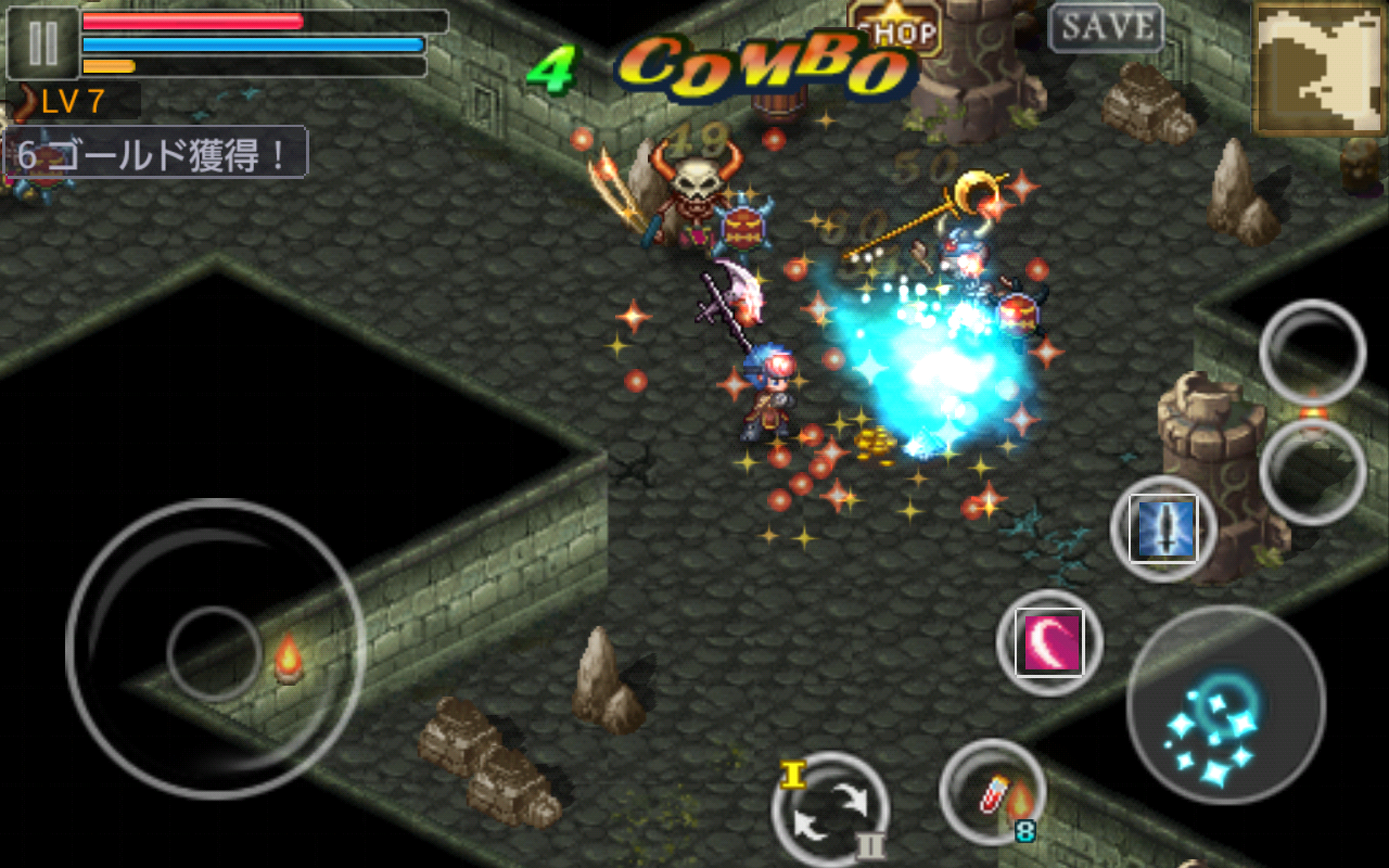 オーラム・ブレード EX androidアプリスクリーンショット2