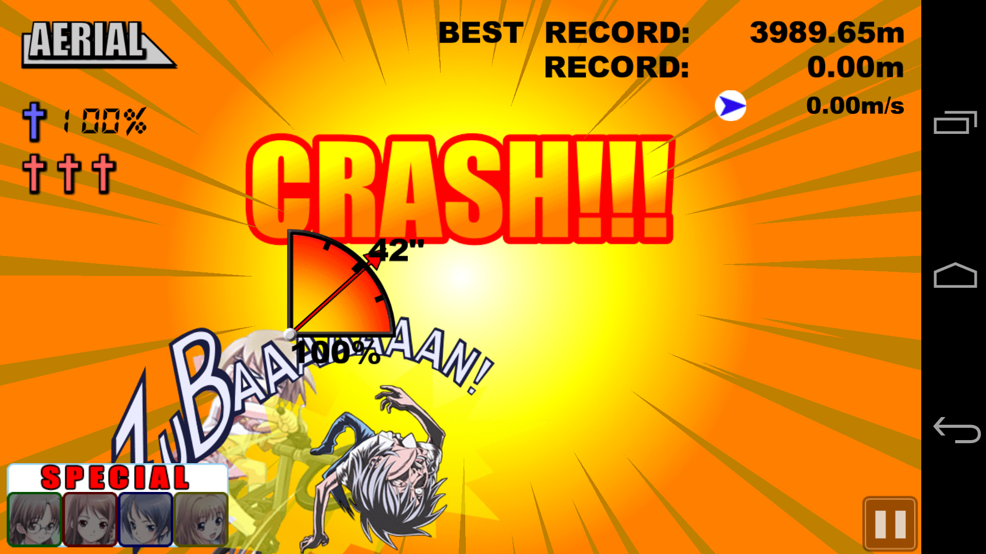 NANACA†CRASH!! androidアプリスクリーンショット1