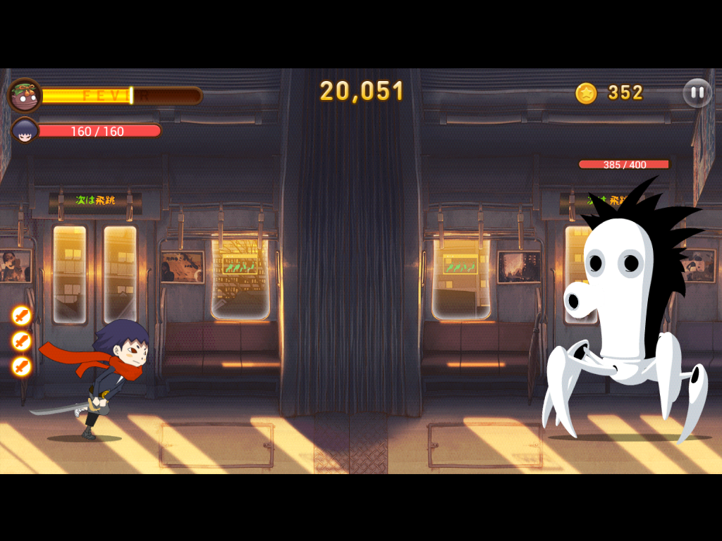 スラッシュ！ブッタ切りアクションRPG androidアプリスクリーンショット3