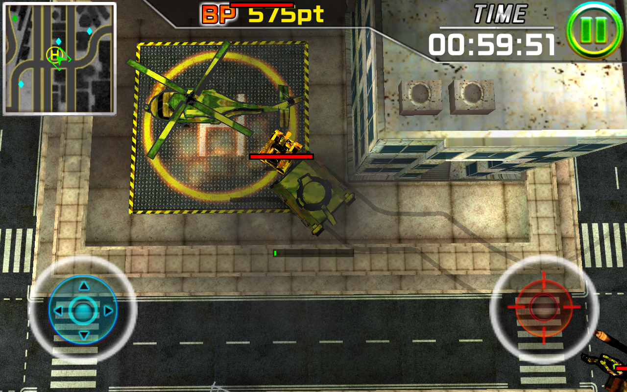 androidアプリ 激突!ゾンビvs戦車!攻略スクリーンショット3