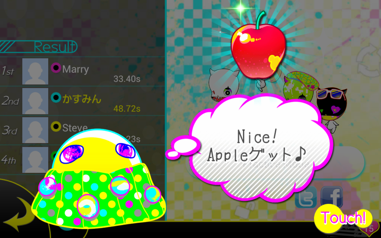 androidアプリ 逃げまくれ!こーびぃ・ざ・らん攻略スクリーンショット4