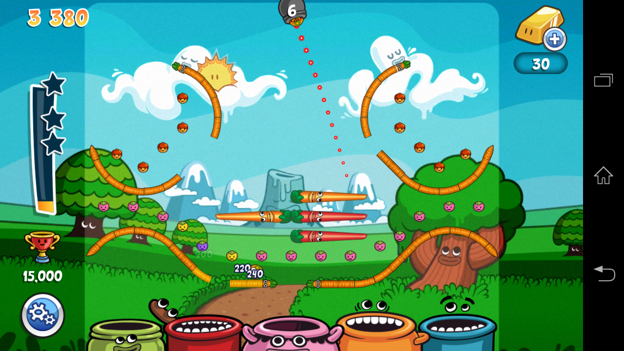 パパピンボール androidアプリスクリーンショット1