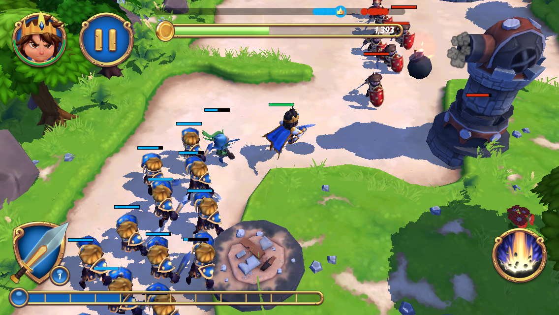 Royal Revolt 2 androidアプリスクリーンショット1